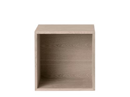 Système d'étagères Stacked M (43,6 x 43,6 x 35 cm)|Avec paroi arrière|Chêne