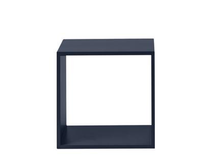 Système d'étagères Stacked M (43,6 x 43,6 x 35 cm)|Ouvert|Bleu nuit
