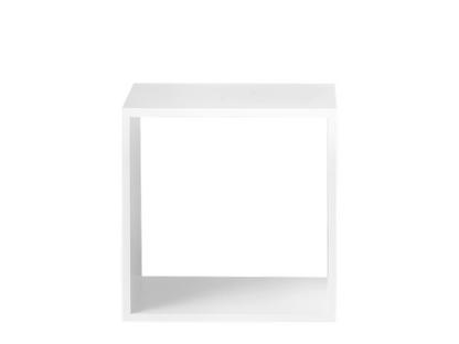 Système d'étagères Stacked M (43,6 x 43,6 x 35 cm)|Ouvert|Blanc