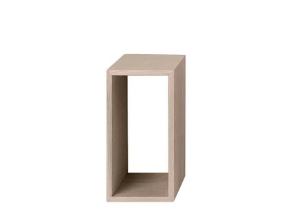 Système d'étagères Stacked S (21,8 x 43,6 x 35 cm)|Ouvert|Chêne