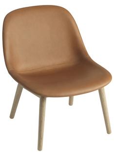 Fiber Lounge Chair Cuir cognac