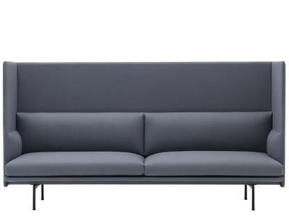 Outline Highback Sofa 3 places|Divina 154 - Bleu gris