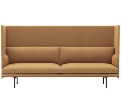 Outline Highback Sofa 3 places|Tissu Vidar 472 - Moutarde