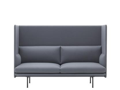 Outline Highback Sofa 2 places|Divina 154 - Bleu gris