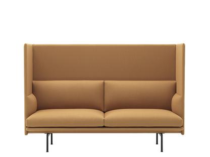 Outline Highback Sofa 2 places|Tissu Vidar 472 - Moutarde