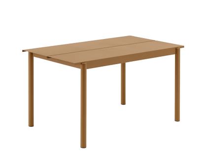 Table Linear Outdoor L 140 x l 75 cm|Orange brûlée