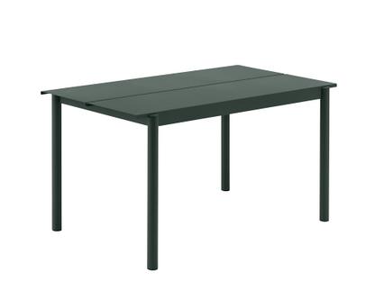 Table Linear Outdoor L 140 x l 75 cm|Vert foncé