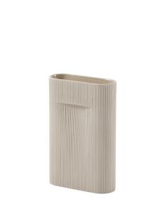 Vase Ridge Medium (H 35 cm)|Beige
