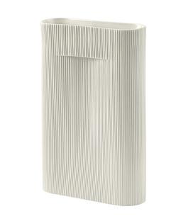 Vase Ridge Grand (H 48,5 cm)|Off-White