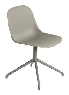 Chaise Fiber Side pivotante Gris