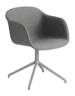 Fauteuil Fiber Swivel Tissu Remix 133 - Gris