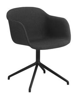 Fauteuil Fiber Swivel Tissu Remix 183 - Anthracite