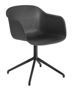 Fauteuil Fiber Swivel Noir