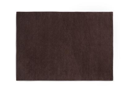 Tapis Row L 240 x l 170 cm|Brun foncé