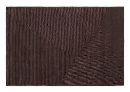 Tapis Row L 300 x l 200 cm|Brun foncé