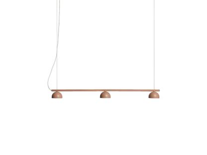 Suspension Blush Rail 3 Abat-jour|Beige chaud