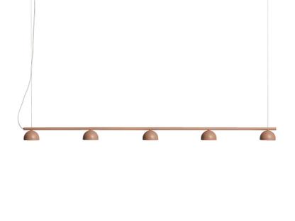 Suspension Blush Rail 5 Abat-jour|Beige chaud