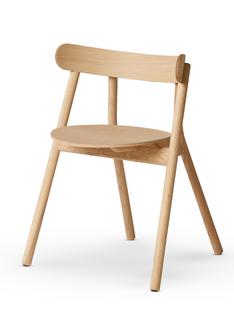 Oaki Dining Chair Chêne huilé|Sans coussin d'assise