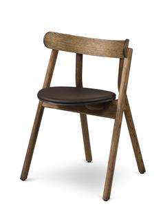 Oaki Dining Chair Chêne fumé|Avec coussin d'assise