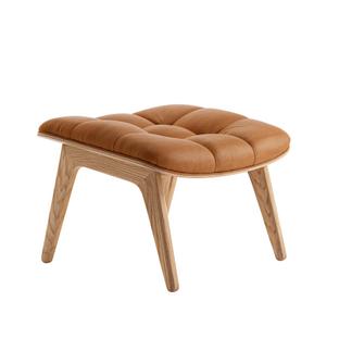 Mammoth Ottoman Cuir Dunes cognac