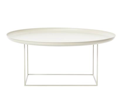 Table Duke L (H 39 x Ø 90 cm)|Blanc antique