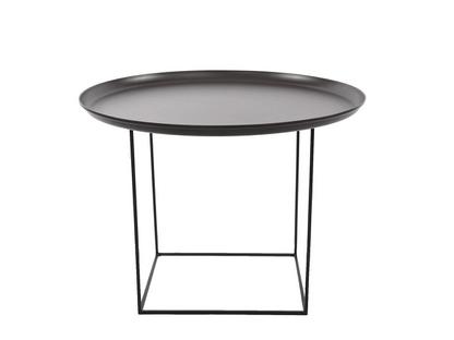 Table Duke M (H 39/45/53 x Ø 70 cm)|Noir terre