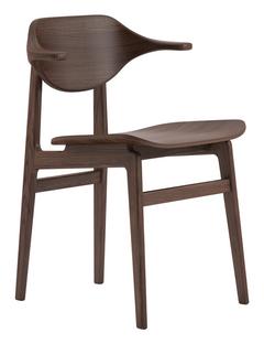 Bufala Dining Chair Chêne fumé foncé|Sans coussin d'assise