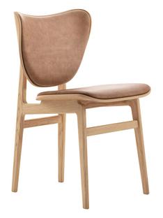 Elephant Dining Chair Chêne naturel|Cuir Dunes camel