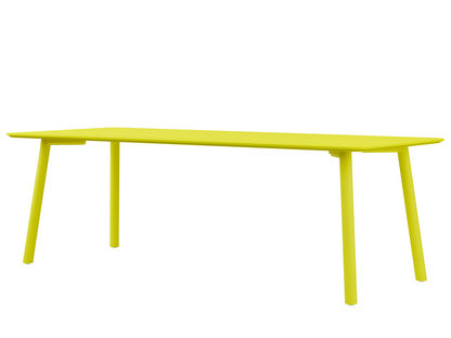 Table à manger Meyer color  220 x 92 cm|Frêne jaune soufre