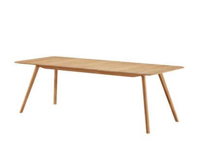 Meyer Table à rallonges 180/225 x 92 cm (Large)|Chêne ciré