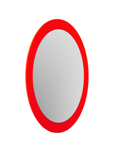 Miroir Lorenz Frêne rouge vif