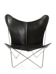 Trifolium Butterfly Chair Noir|Acier inoxydable 