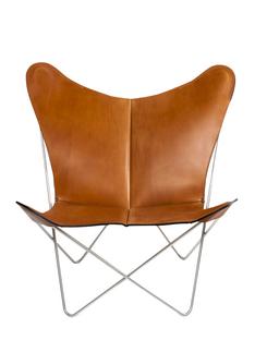 Trifolium Butterfly Chair Noisette|Acier inoxydable 