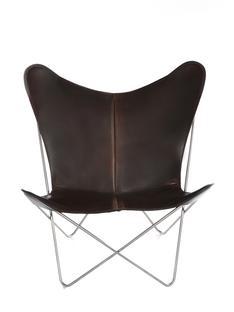 Trifolium Butterfly Chair Moka|Acier inoxydable 