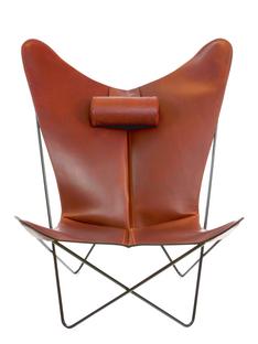 KS Chair Cognac|Acier thermolaqué noir