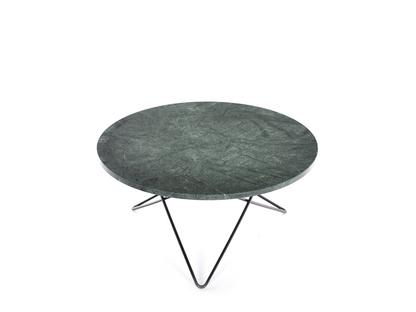 O Table Vert Indio|Acier thermolaqué noir