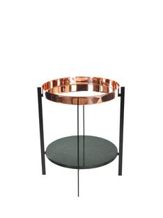 Deck Table Cuivre|Vert Indio