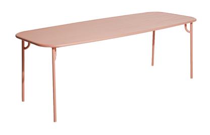 Table Week-End L (220 x 85 cm)|Blush