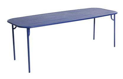 Table Week-End L (220 x 85 cm)|Bleu