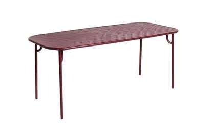 Table Week-End M (180 x 85 cm)|Bordeaux