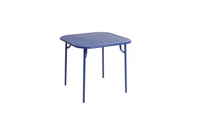 Table Week-End S (85 x 85 cm)|Bleu