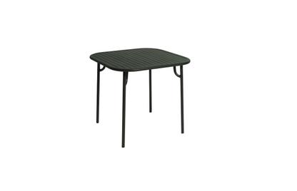 Table Week-End S (85 x 85 cm)|Vert bouteille