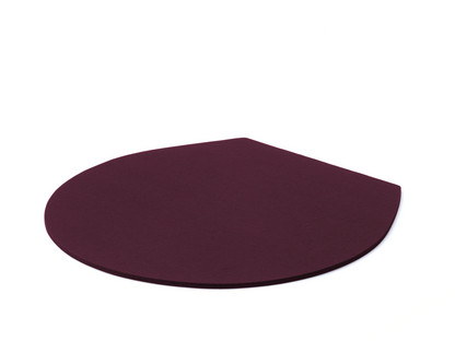 Coussin d'assise pour Chaise Fourmi Sans rembourrage|Aubergine