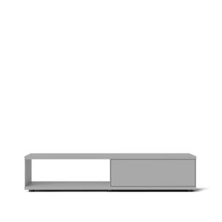 Flow Q Lowboard 160 cm|33,6 cm (tiroir)|Cool Grey