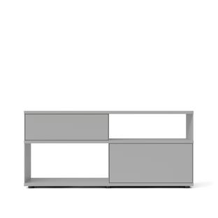Flow Q Sideboard 160 cm|73,9 cm (1 tiroir et 1 porte abattante)|Cool Grey
