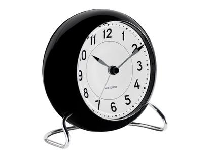 Horloge de table AJ Station noir / blanc