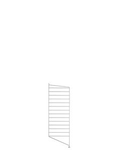 Échelle sur pied String System Seul|85 x 30 cm|Gris