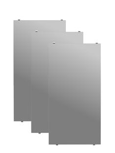 Planche String System (lot de 3) 58 x 30 cm|Laqué gris