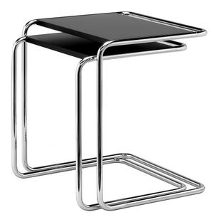 Ensemble de tables d'appoint B 97 Éléments peints|Noir intense (RAL 9005)