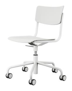 S 43 DR/FDR Atelier Hêtre laqué blanc pur RAL 9010|Blanc pur (RAL 9010)|Sans accotoirs